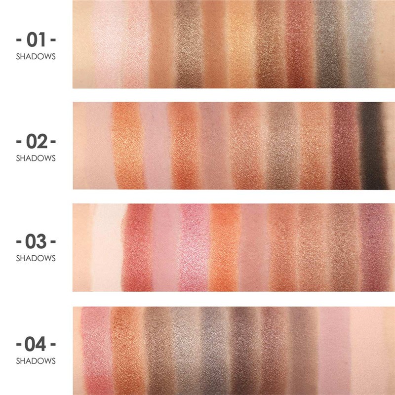 Focallure Warna Eyeshadow Palette Nude Edition With Brush Fa