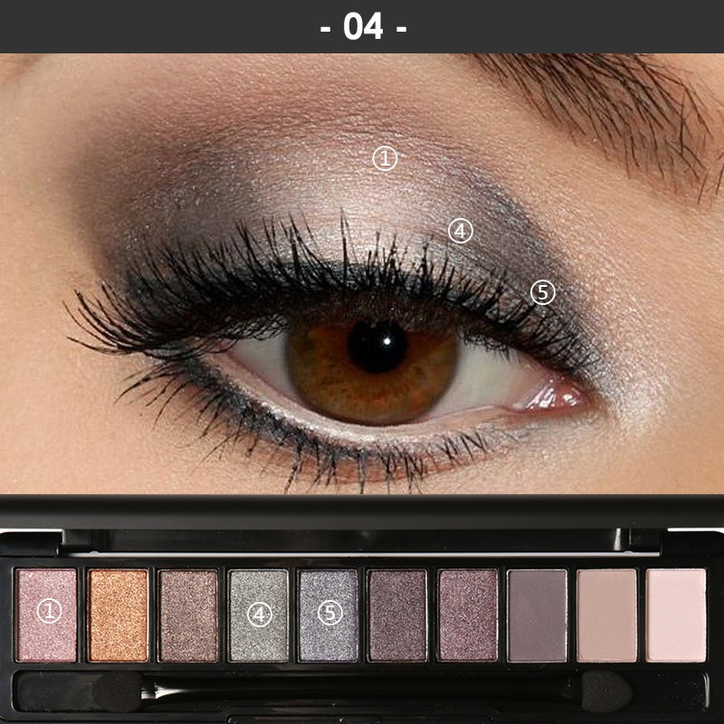 Focallure Warna Eyeshadow Palette Nude Edition With Brush Fa